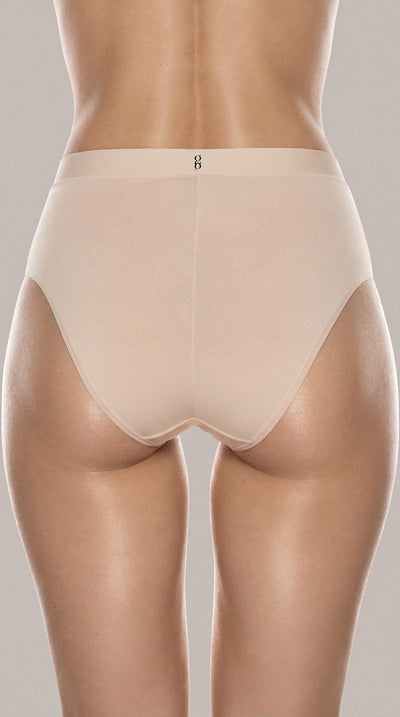 Sculptor High-Waist Brief - Nude back
